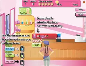 Cosmetics Shop Manager