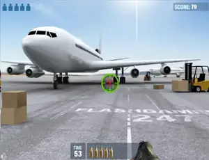 Airport Security Shooter