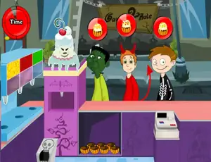 Halloween Ice Cream Shop
