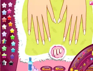DIY Sparkling Manicure